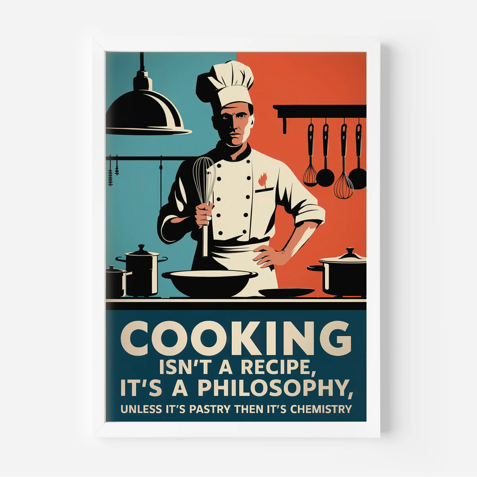 Cooking Isn't a Recipe - Pompom Prints