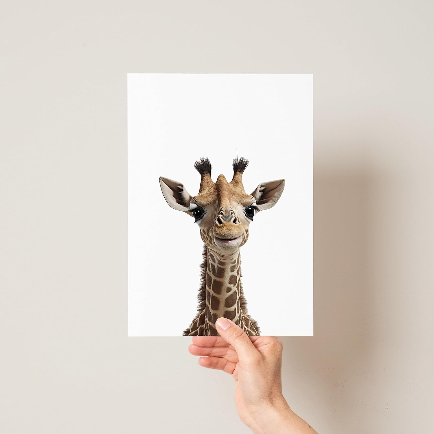 Super Cute Safari Animals - Set of 6 - Pompom Prints