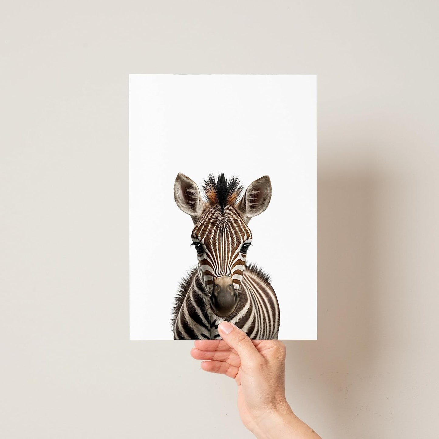 Super Cute Safari Animals - Set of 6 - Pompom Prints