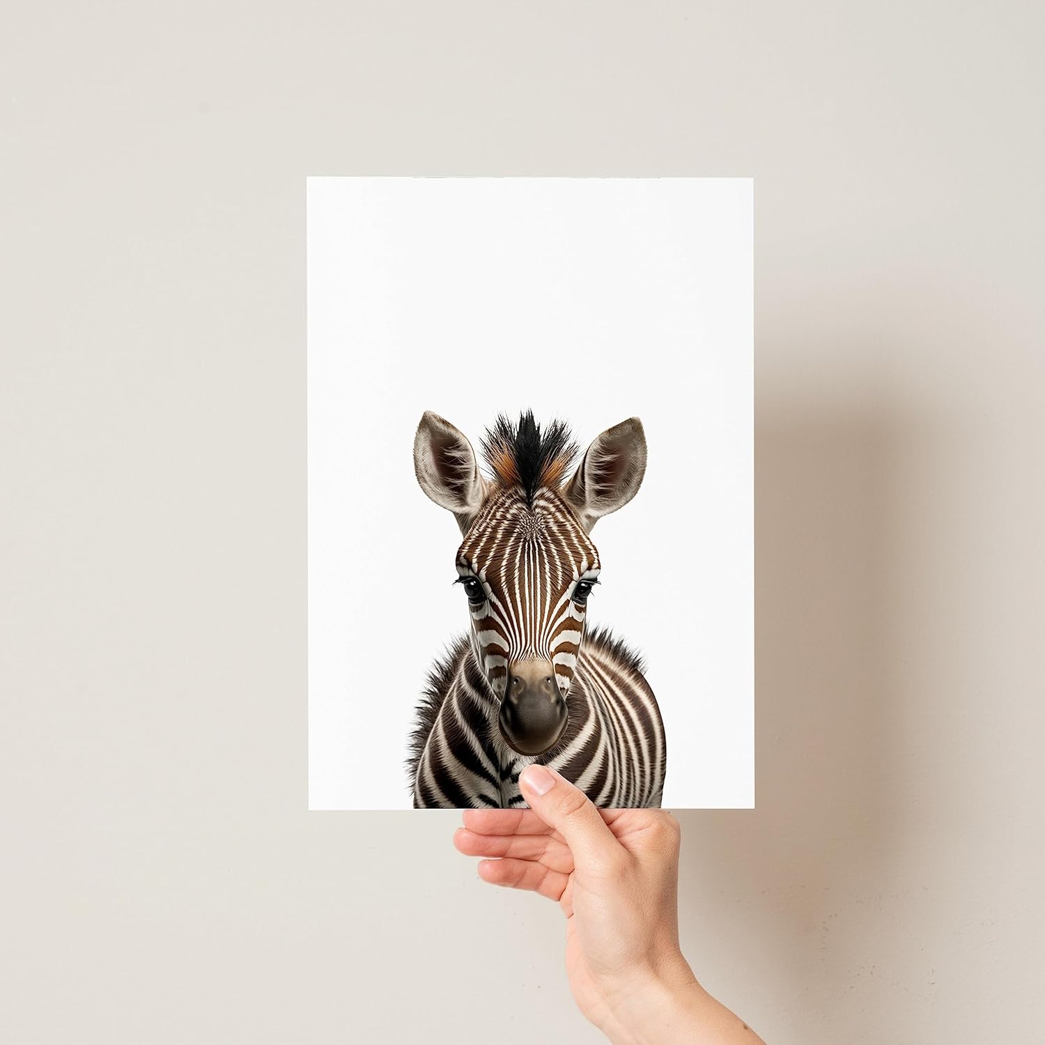 Super Cute Safari Animals - Set of 6 - Pompom Prints