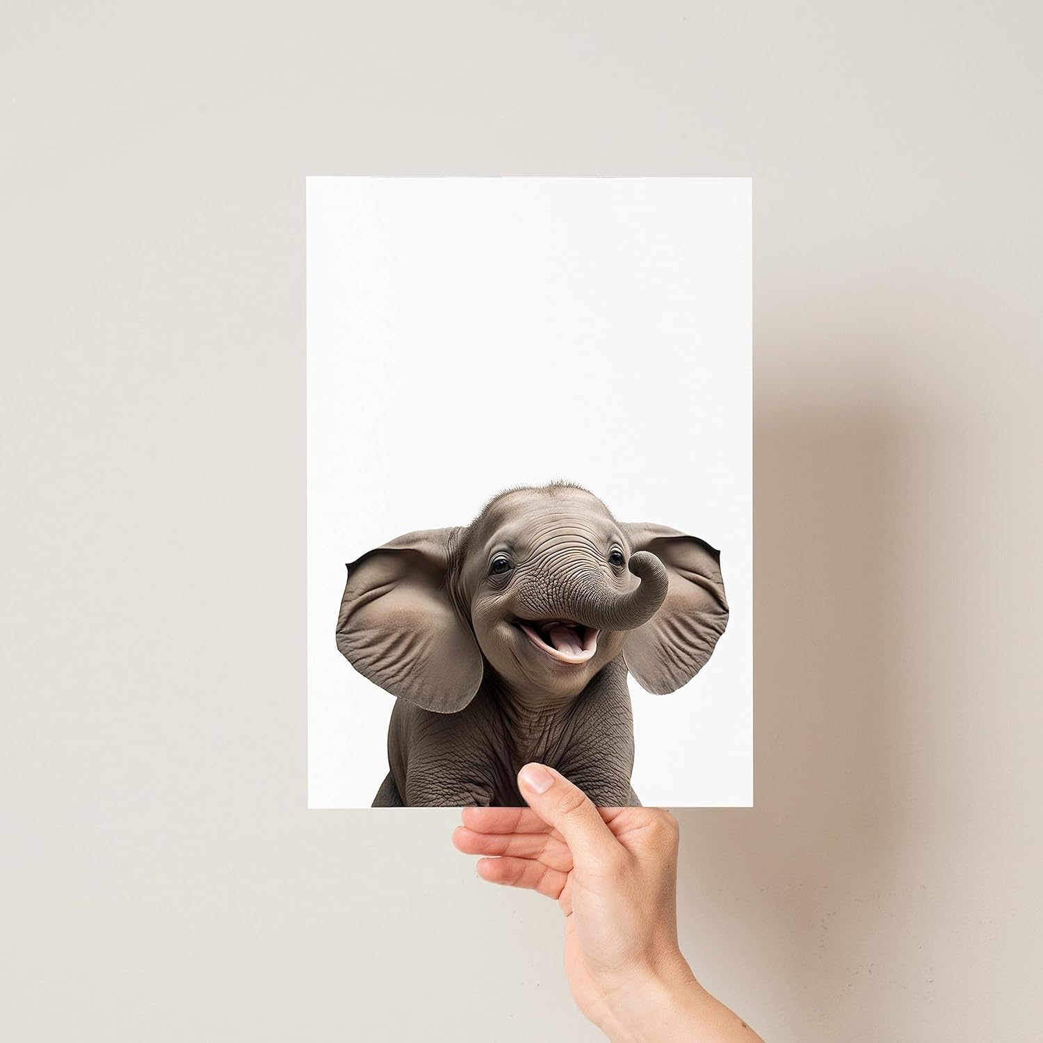 Super Cute Safari Animals - Set of 6 - Pompom Prints