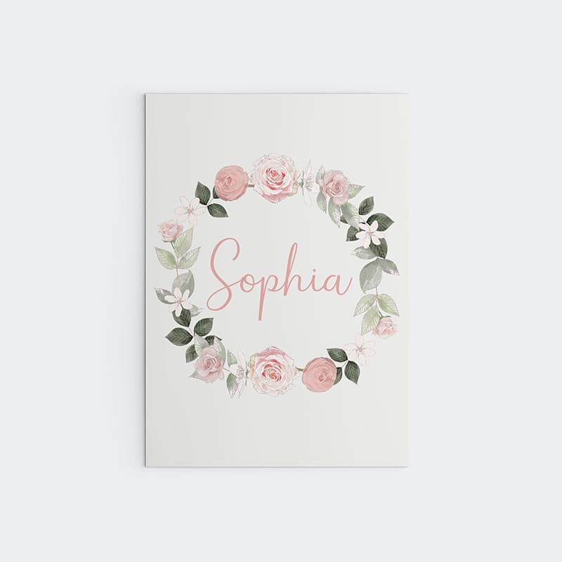 Ballerina - Personalised Name - Pompom Prints