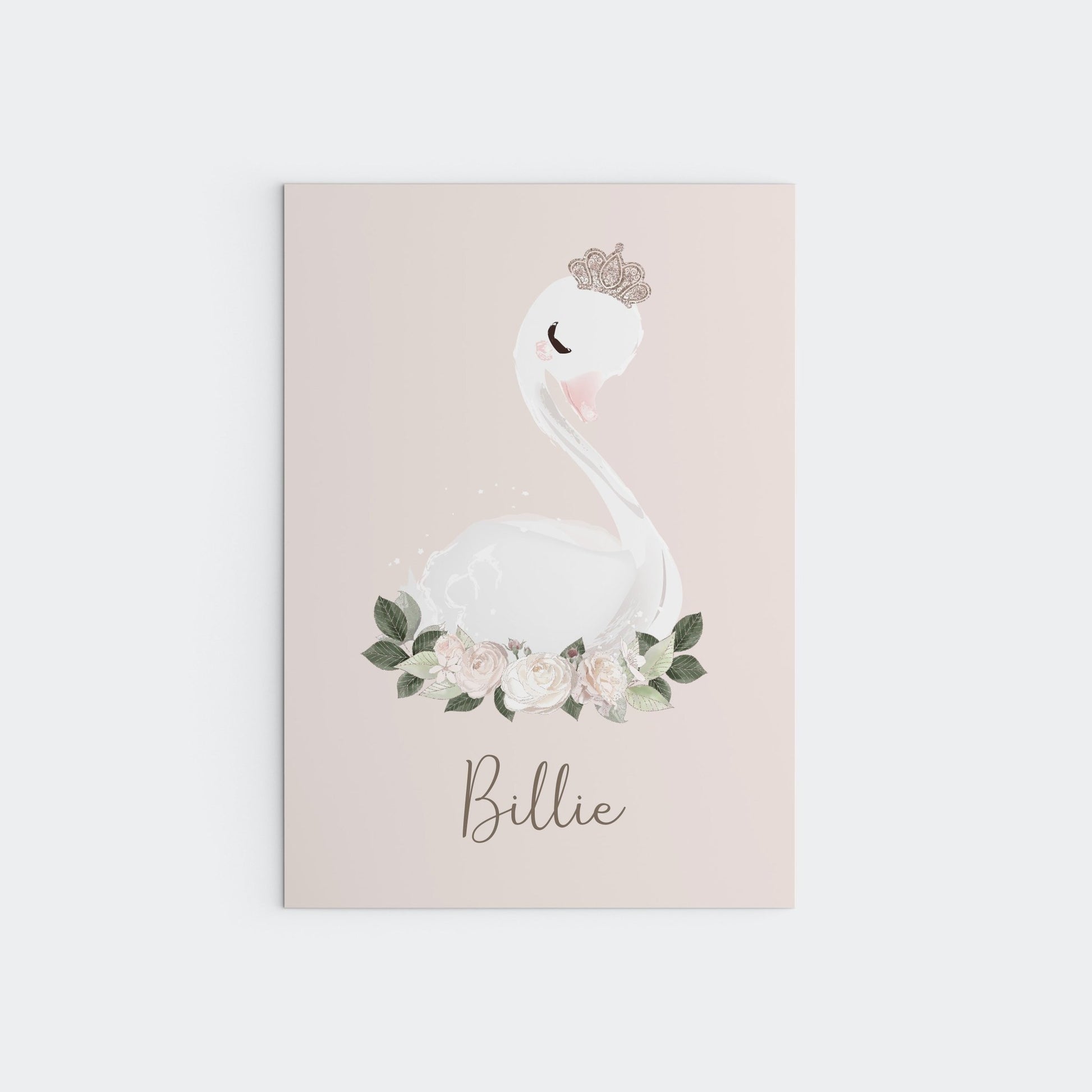 Ballerina - Personalised Swan - Pompom Prints