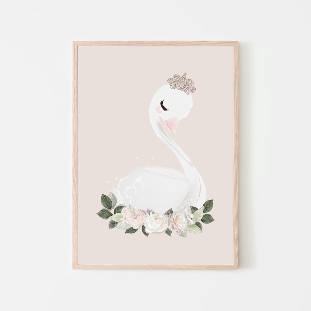 Ballerina - Swan - Pompom Prints