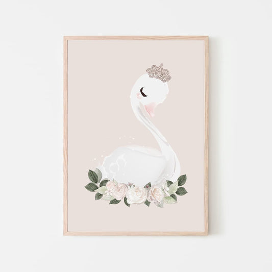 Ballerina - Swan - Pompom Prints