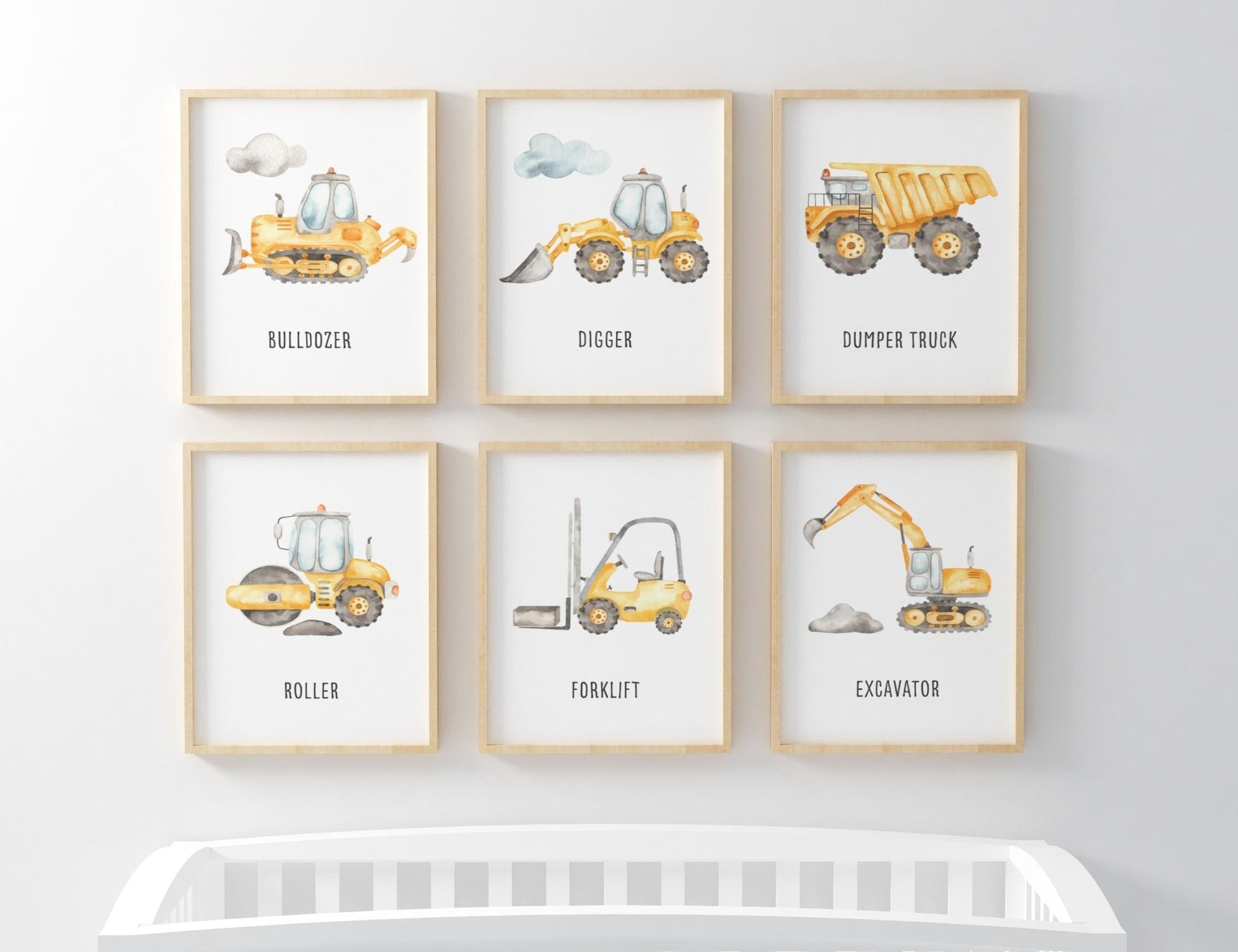 Construction - 6 set - Pompom Prints