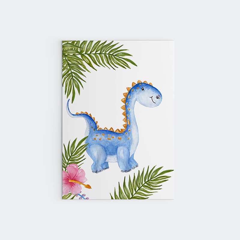 Dinky Dinosaurs - Cesar - Pompom Prints