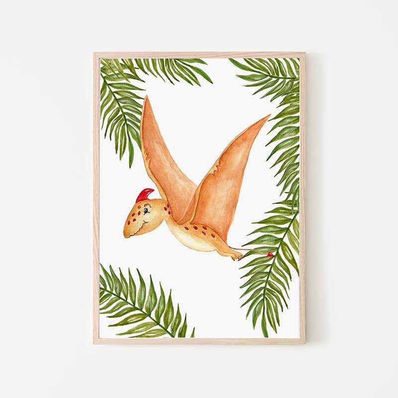 Dinky Dinosaurs - Cuba - Pompom Prints