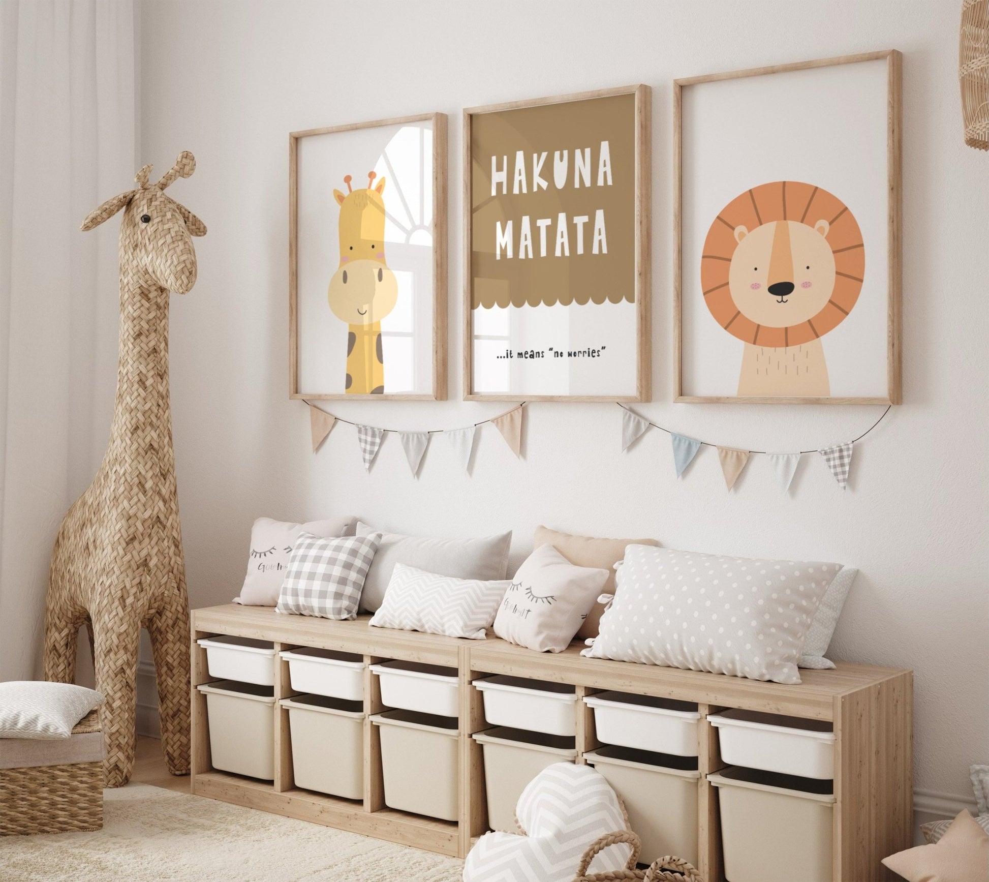 Hankuna matata - 3 set - Pompom Prints