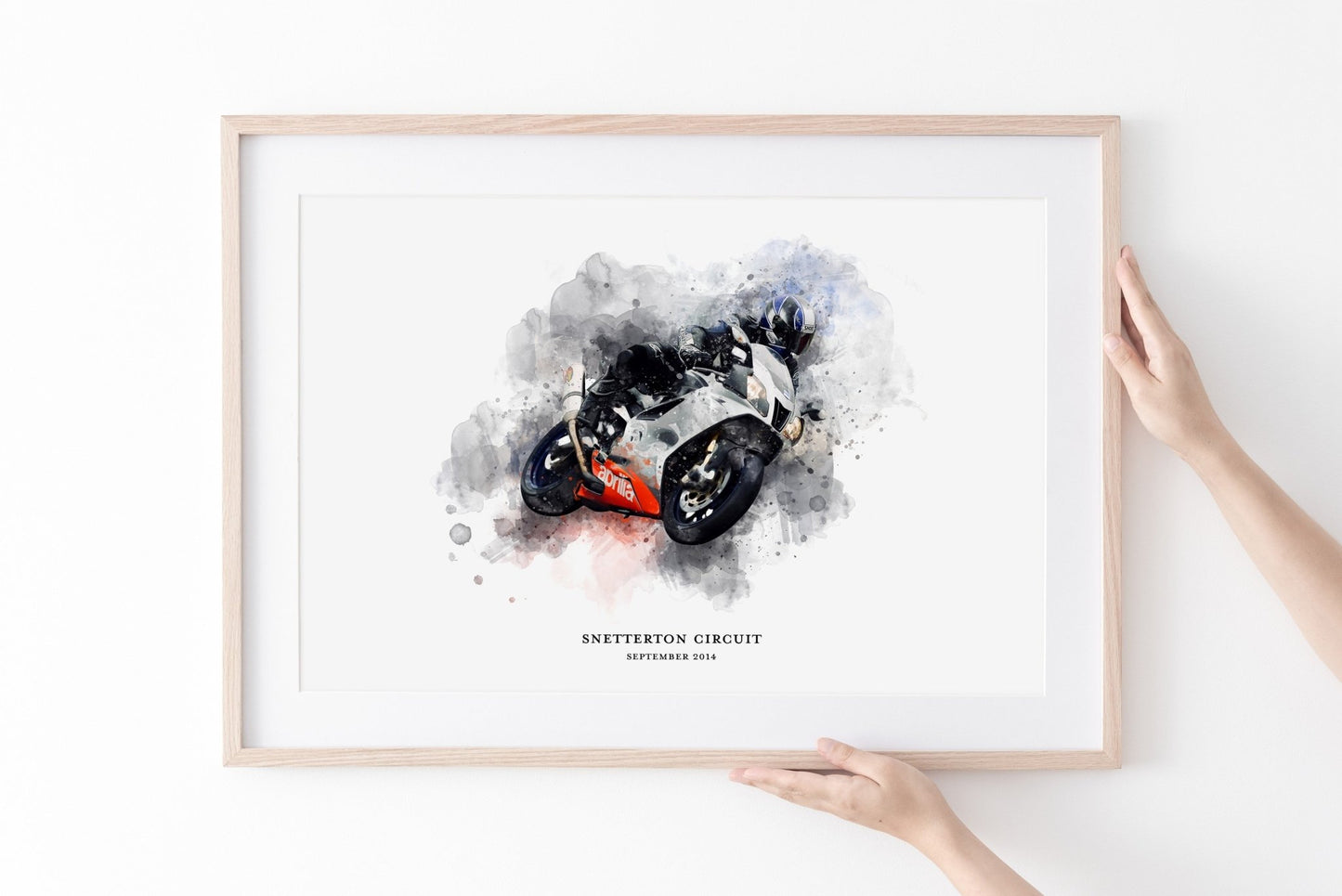 Personalised Watercolour Vehicle Print - Pompom Prints