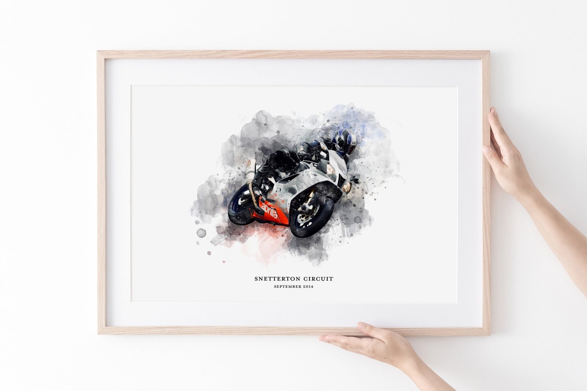 Personalised Watercolour Vehicle Print - Pompom Prints