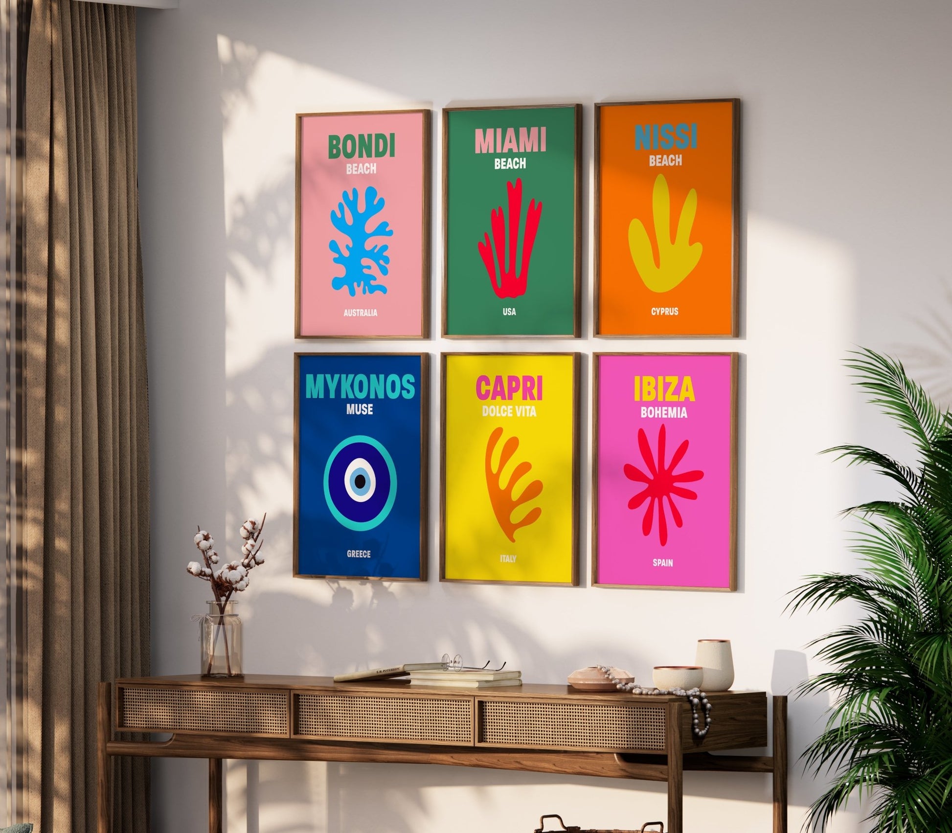 Retro Maximal Prints - 6 set - Pompom Prints