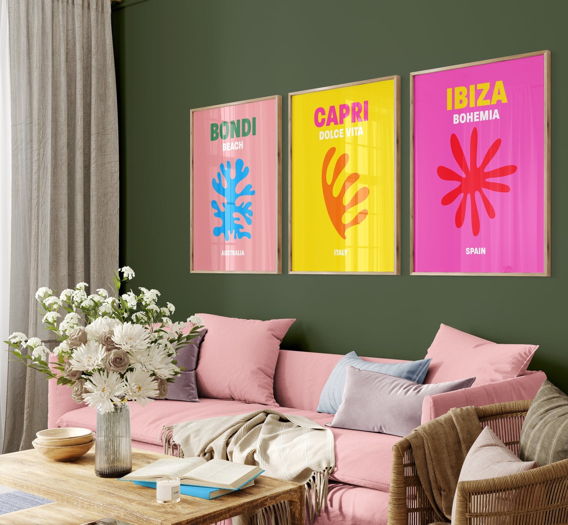 Retro Maximal Prints - 6 set - Pompom Prints