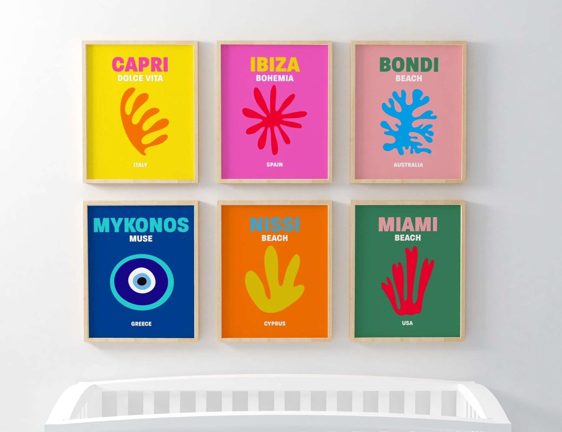 Retro Maximal Prints - 6 set - Pompom Prints