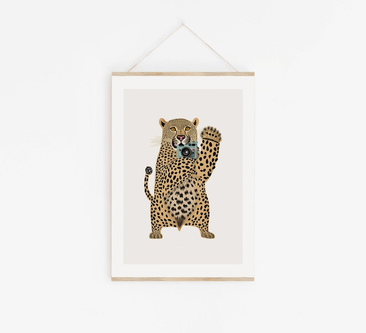 Scandi Cheetah Print - Pompom Prints
