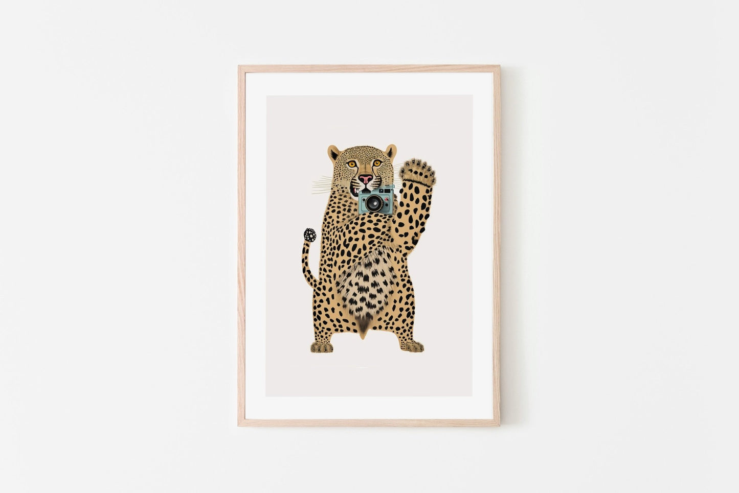 Scandi Cheetah Print - Pompom Prints