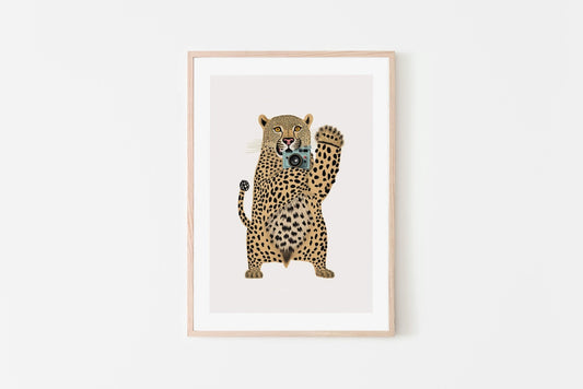 Scandi Cheetah Print - Pompom Prints