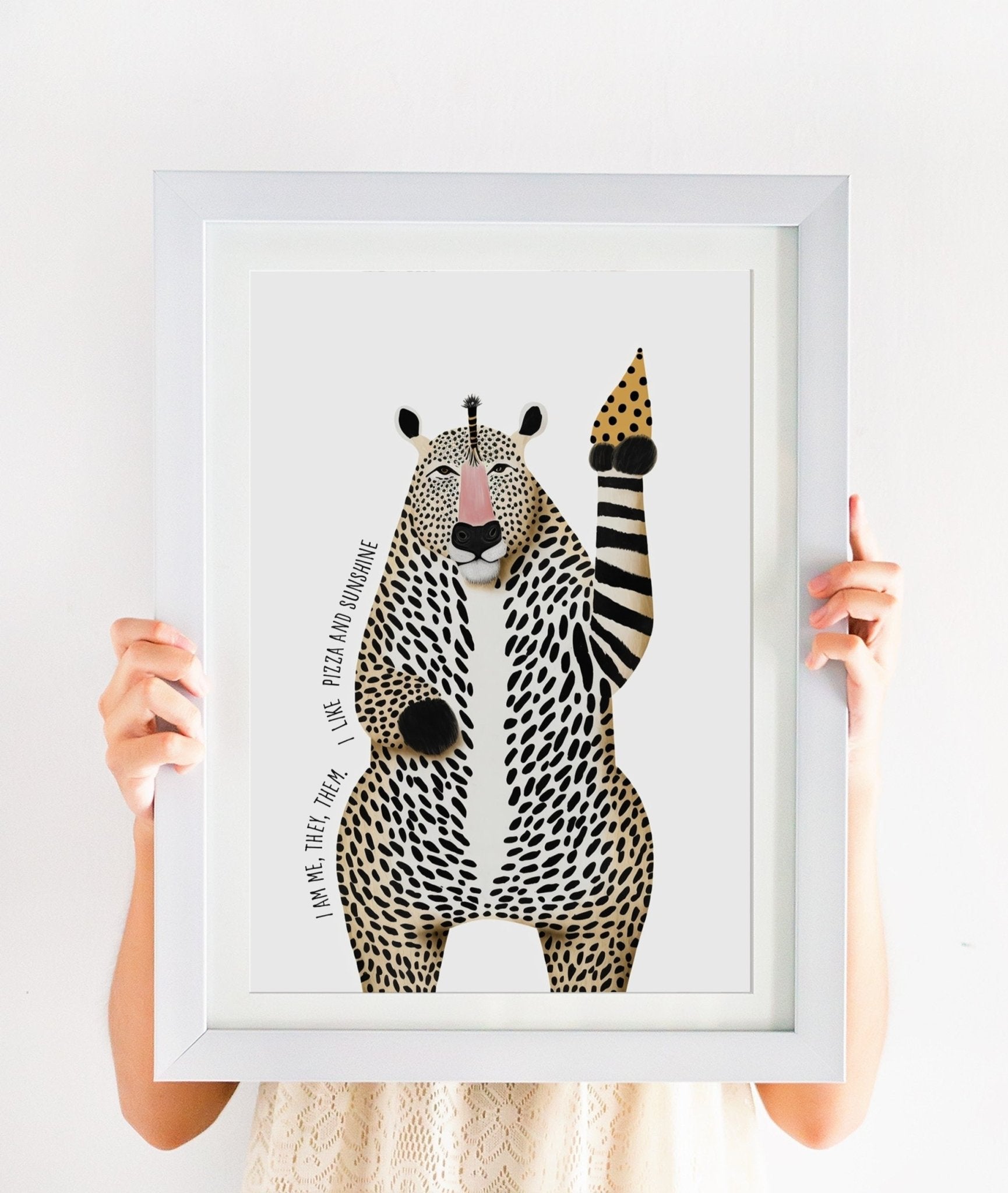 Scandi Non Binary Print - Pompom Prints