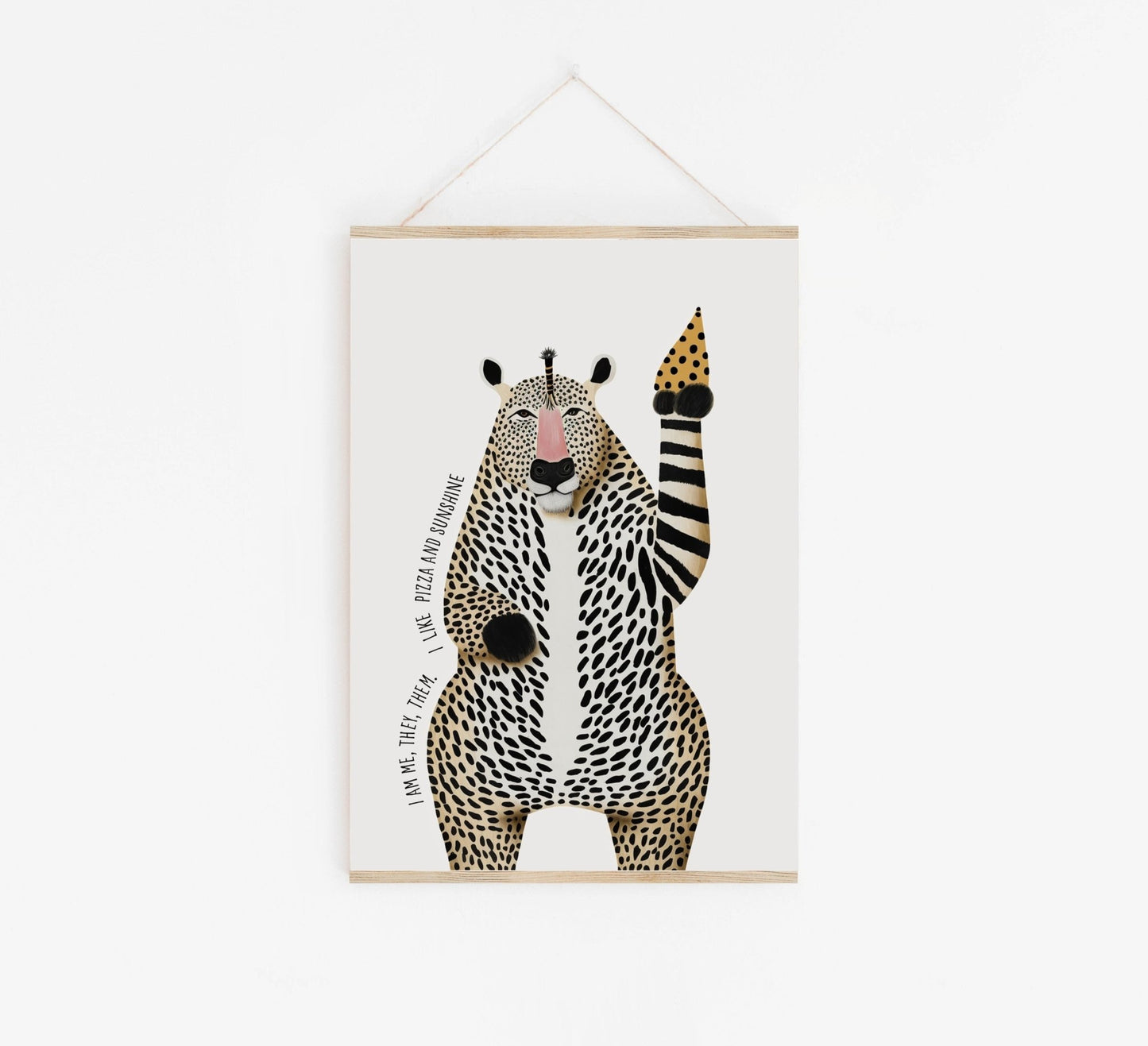 Scandi Non Binary Print - Pompom Prints