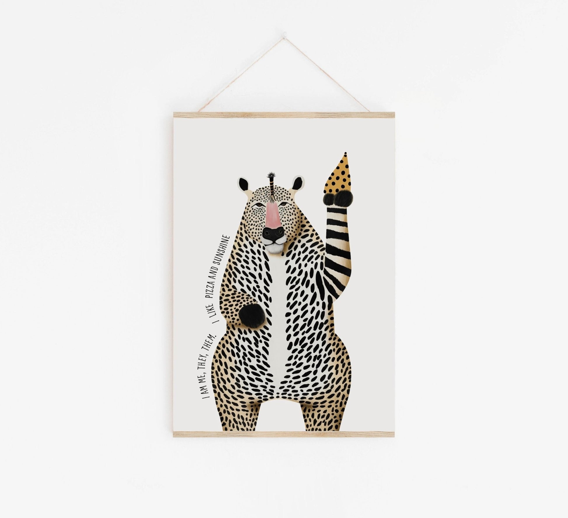 Scandi Non Binary Print - Pompom Prints