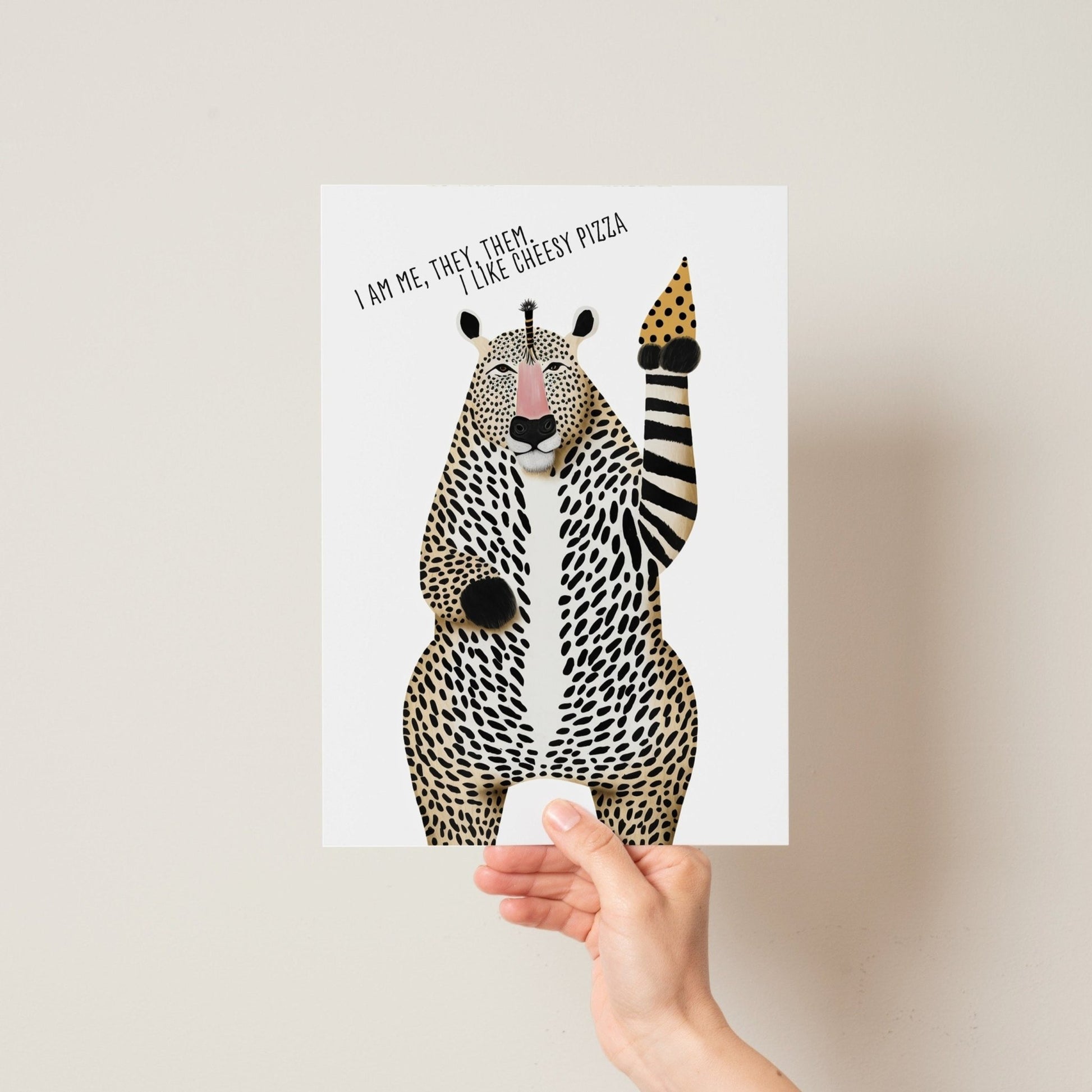 Scandi Non Binary Print - Pompom Prints