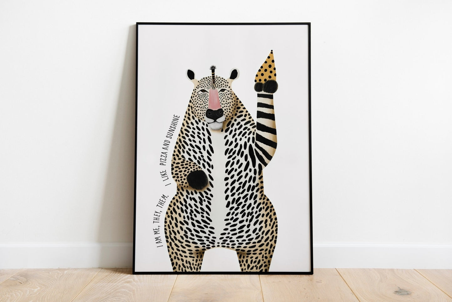 Scandi Non Binary Print - Pompom Prints
