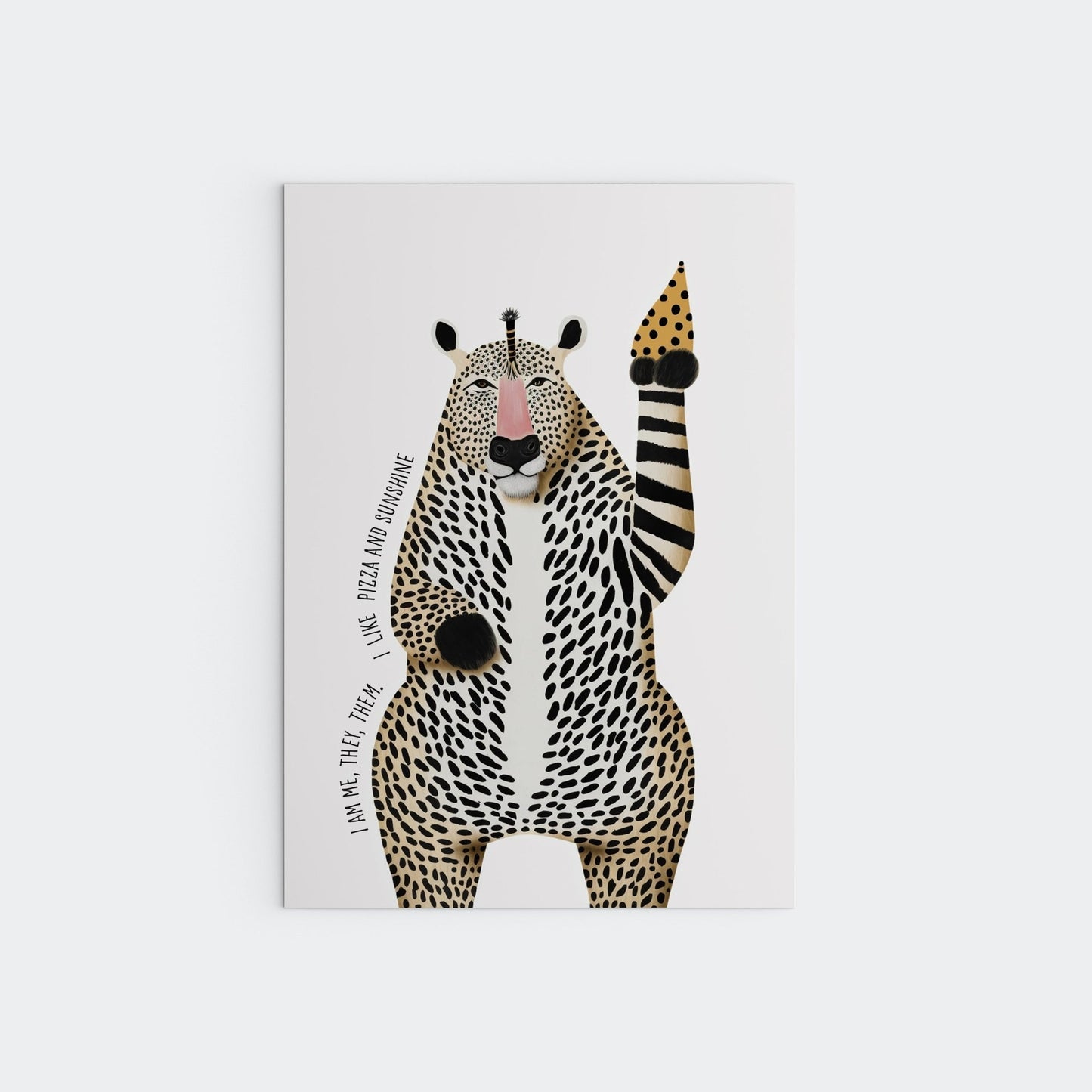 Scandi Non Binary Print - Pompom Prints