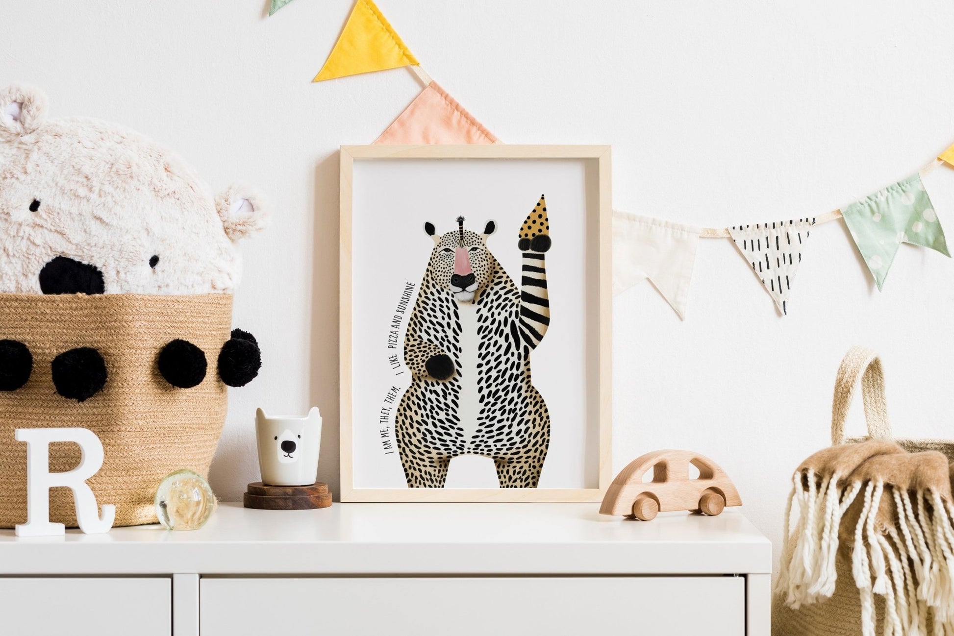 Scandi Non Binary Print - Pompom Prints
