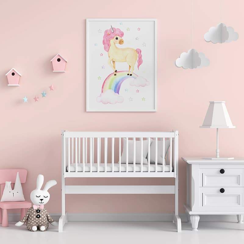 Unicorn Print - Pompom Prints