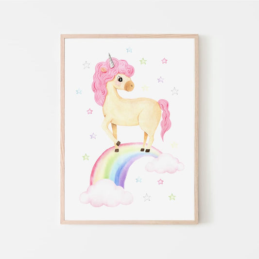 Unicorn Print - Pompom Prints