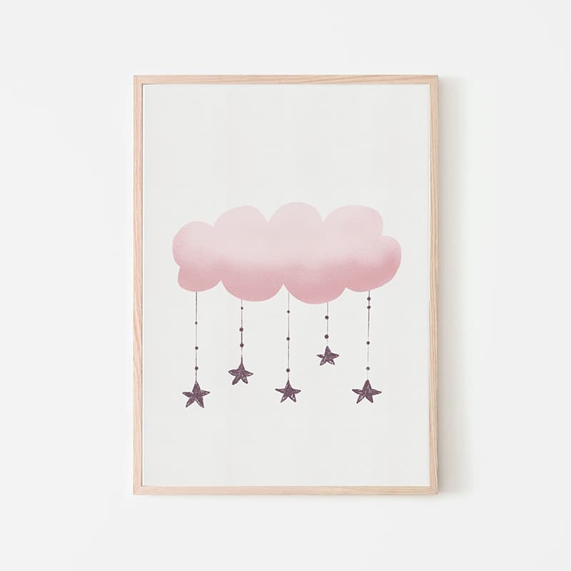 Unicorns - Unicorn Cloud - Pompom Prints