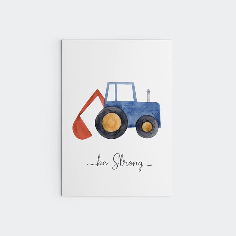 Watercolour Vehicles - 3 Set - Pompom Prints