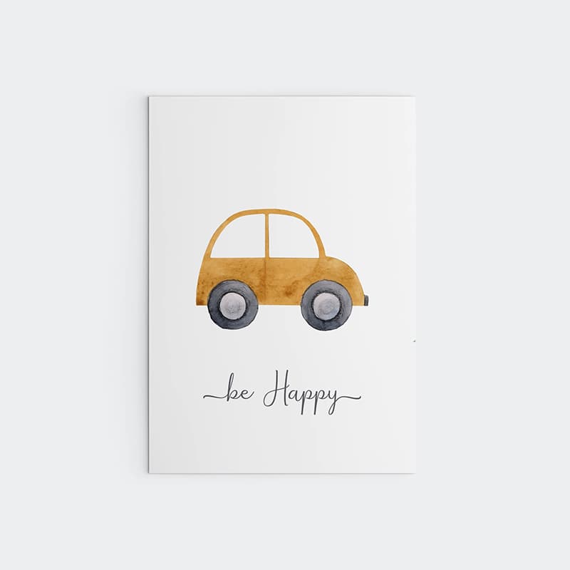 Watercolour Vehicles - 3 Set - Pompom Prints