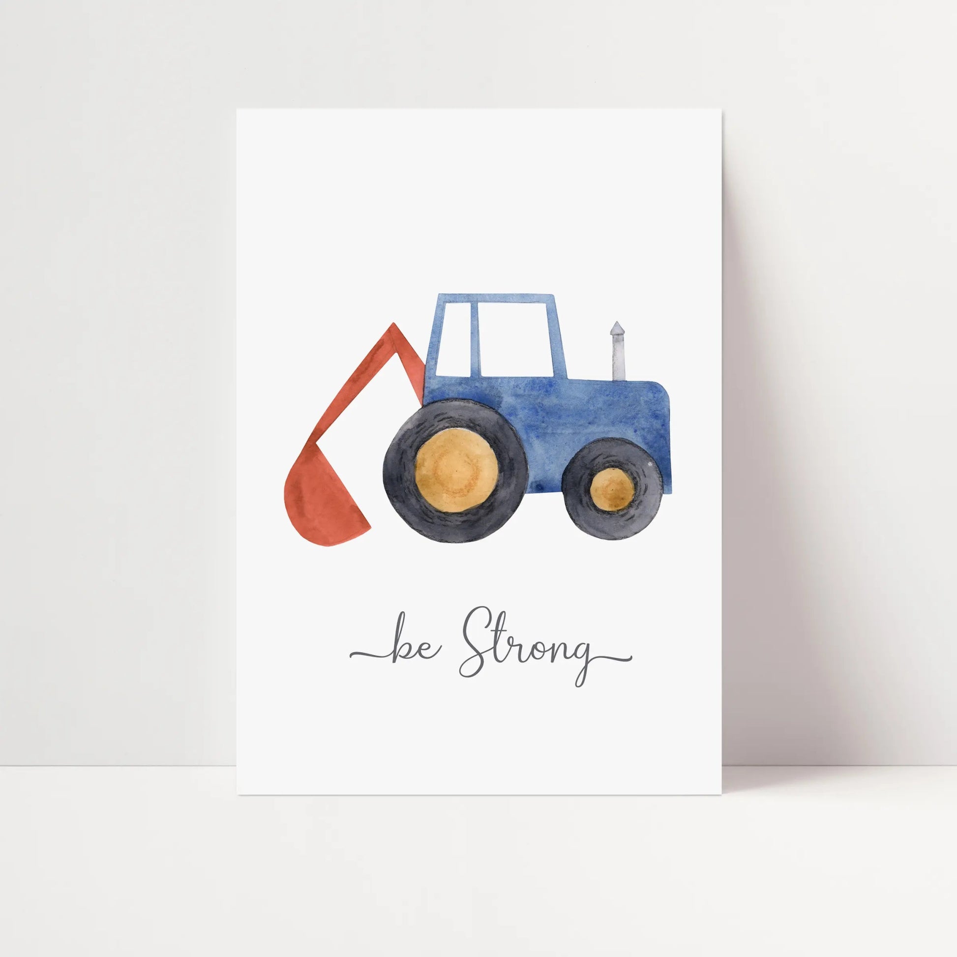 Watercolour Vehicles - Set of 4 prints - Pompom Prints