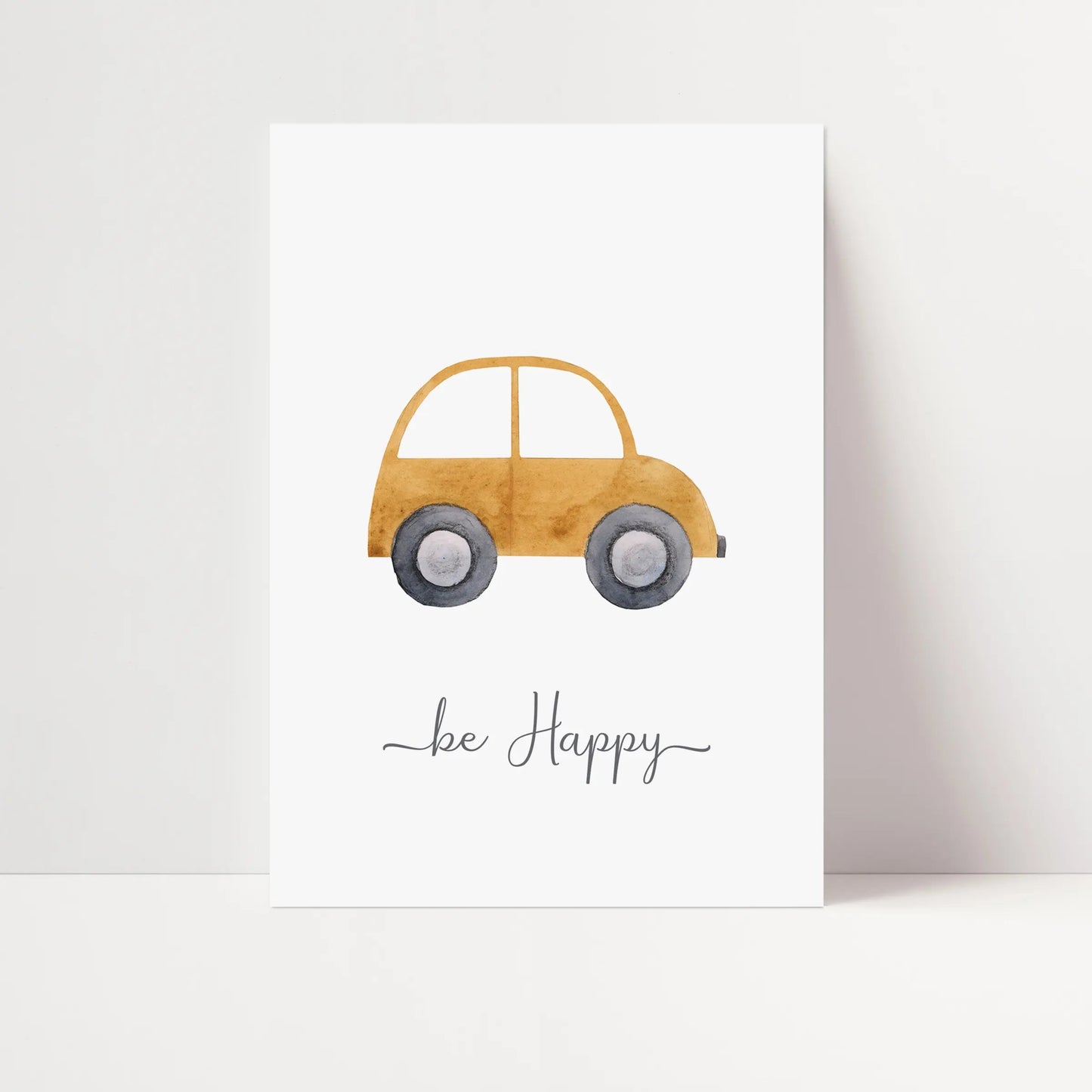 Watercolour Vehicles - Set of 4 prints - Pompom Prints