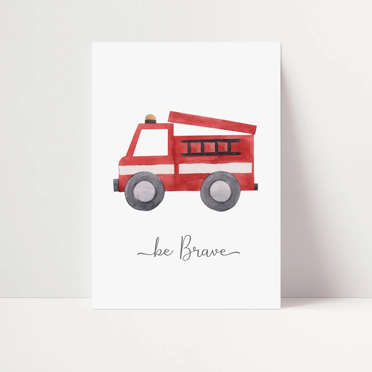 Watercolour Vehicles - Set of 4 prints - Pompom Prints