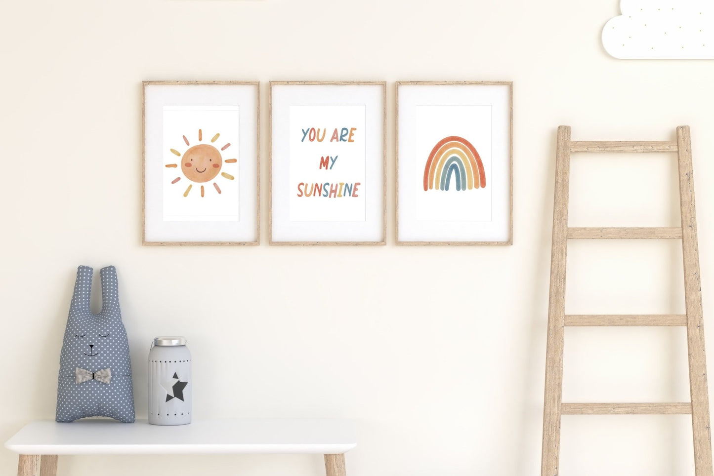 You are my sunshine - 3 set - Pompom Prints
