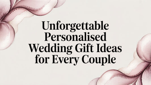 Unforgettable Personalised Wedding Gift Ideas for Every Couple