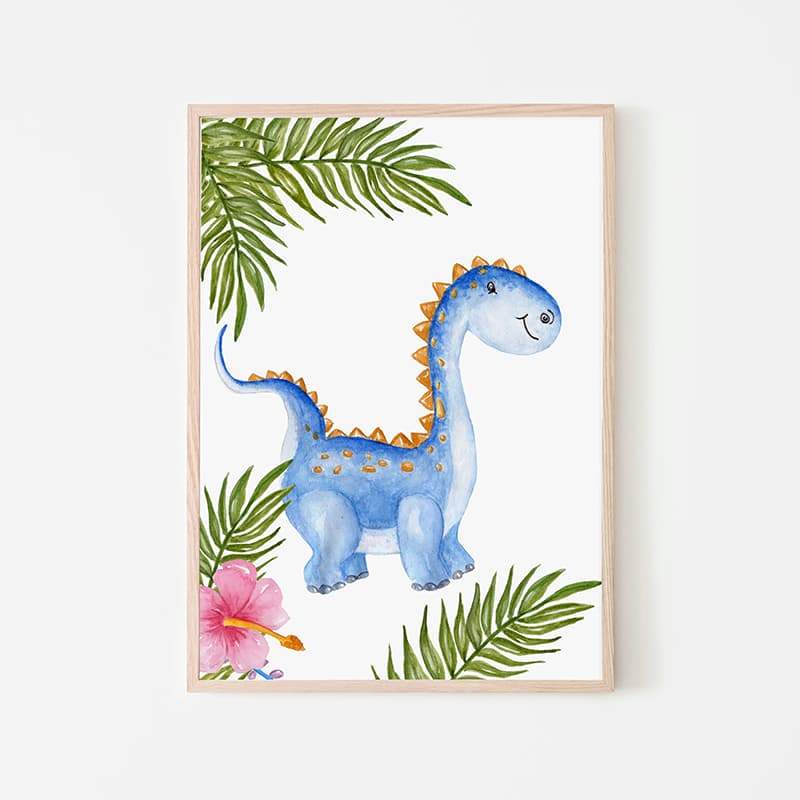 Dinky Dinosaurs - Cesar - Pompom Prints