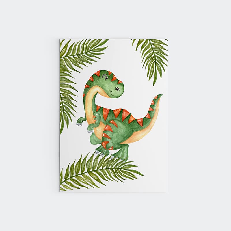 Dinky Dinosaurs - Gio - Pompom Prints