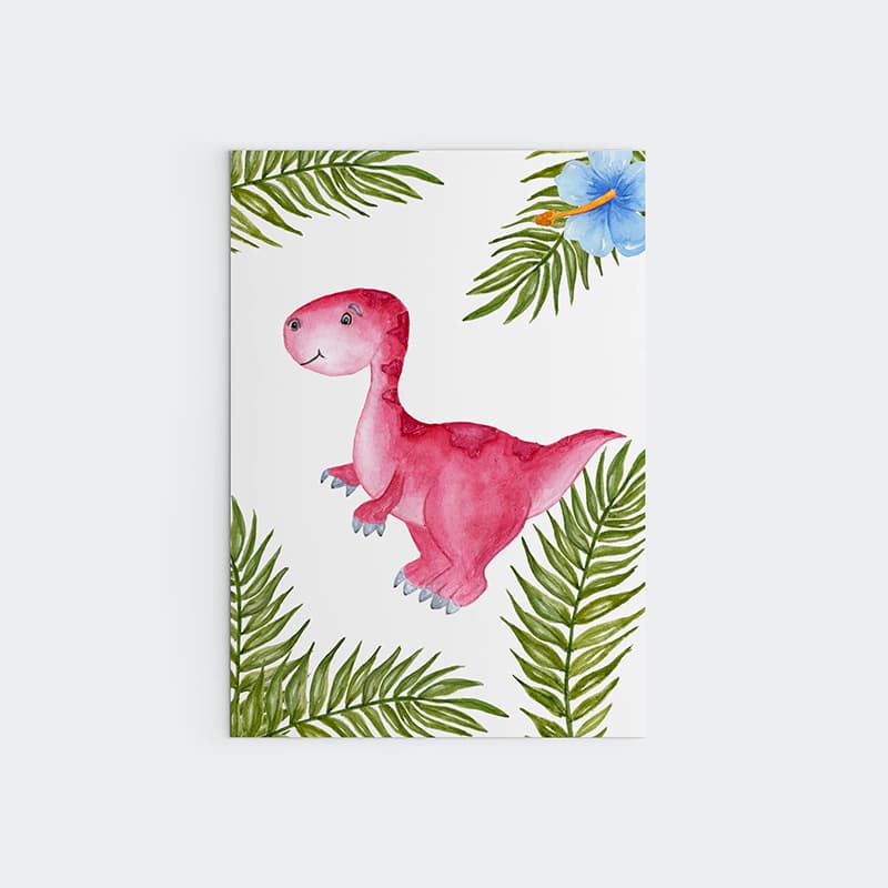 Dinky Dinosaurs - Lola - Pompom Prints