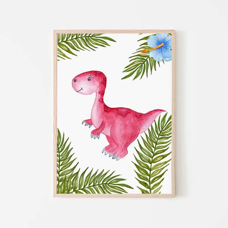 Dinky Dinosaurs - Lola - Pompom Prints