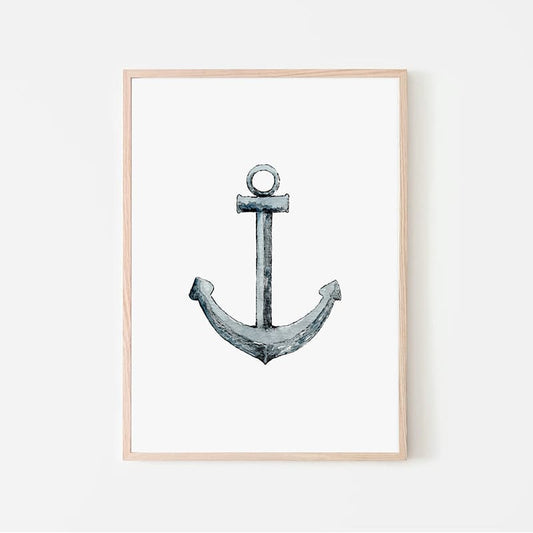 Nautical - Anchor - Pompom Prints