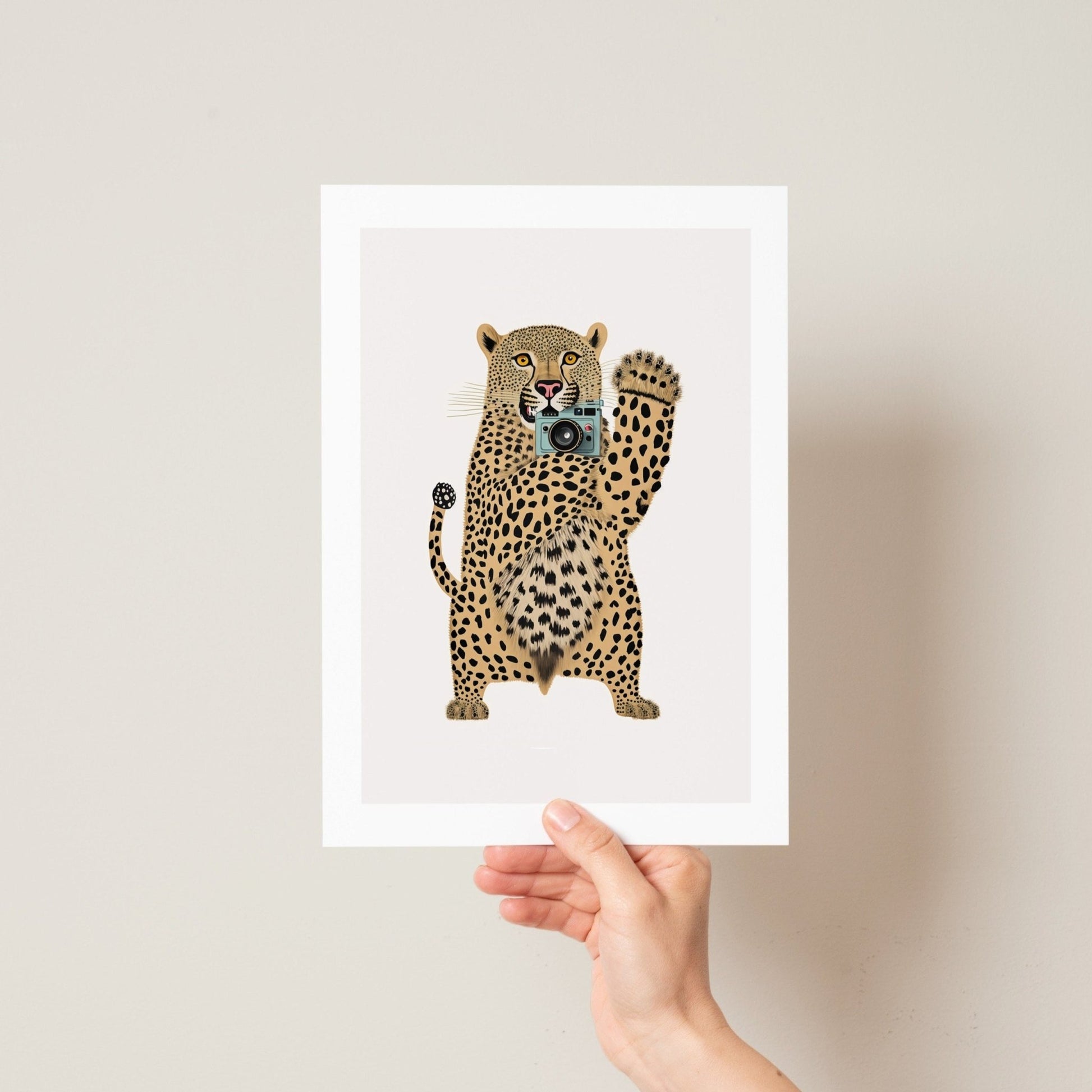 Scandi Cheetah Print - Pompom Prints