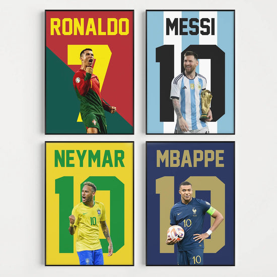 Superstar Football Prints - Pompom Prints