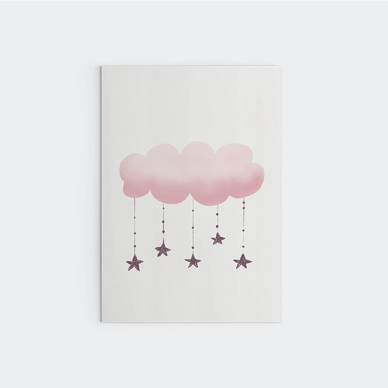 Unicorns - 3 Set (Unicorn Cloud, Pink Unicorn, Unicorn Rainbow) - Pompom Prints