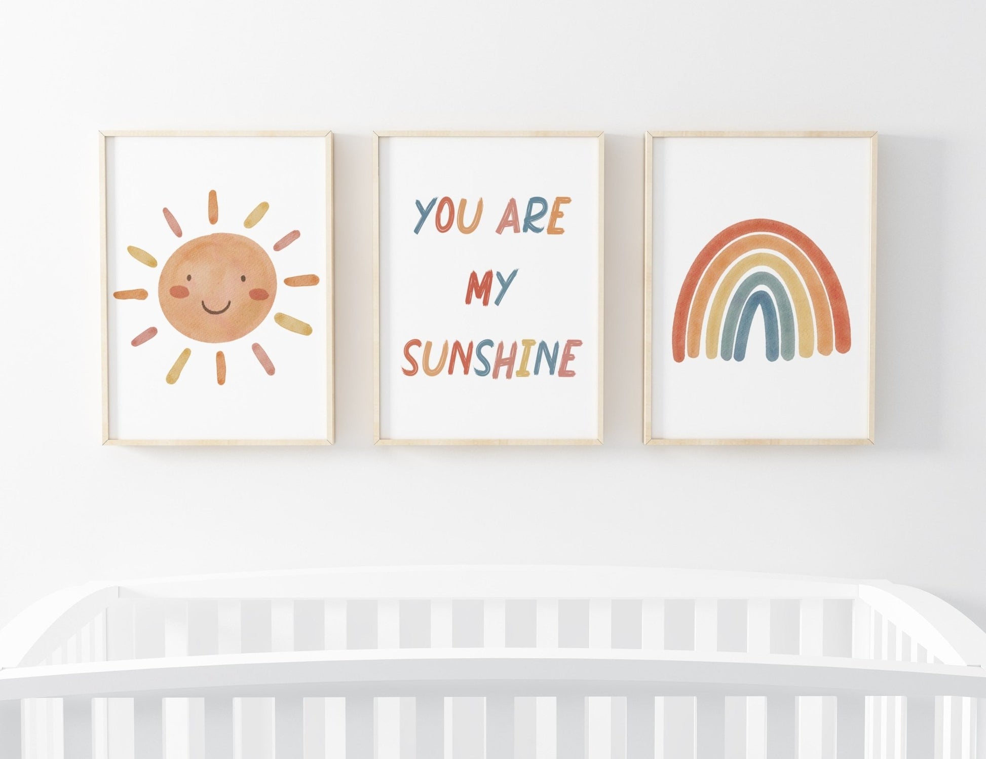 You are my sunshine - 3 set - Pompom Prints